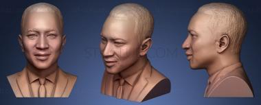 3D model John Legend (STL)